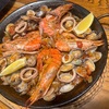 【週末のおうち居酒屋　パエリア🥘】