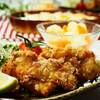 ♪鶏のから揚げ＆ホタテとほうれん草のグラタン♪