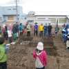 Azumino自給農スクール4月（自然菜園実践コース）通路の緑肥・春の種まき＆定植