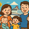 【子連れクルーズ完全ガイド】移動もラク＆飽きない！赤ちゃん連れ家族に人気のクルーズ旅行の魅力とは？