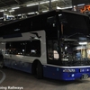 【高速バス】夜の新幹線口乗り場で、夜行バスを撮る。