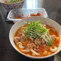 灼熱のキムチトマトうどん 　週末うどん部屋⑧