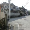 宿内にある道標　（西国街道歩き旅・摂津国）
