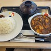 松屋で朝食にごろごろ煮込みチキンカレーを食べた