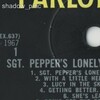 誤植レーベル UK盤 SGT.PEPPERS LONELY HEARTS CLUB BAND