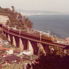 昭和50年　東海道本線　石橋鉄橋を行く80系電車