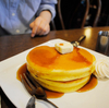 【春日】珈琲庵の自家製ホットケーキがしっとり系でめちゃくちゃうまい