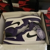 〔2020/4/18  販売〕 NIKE AIR JORDAN 1 HIGH OG  COURT PURPLE 〔ここが変だよ SNKRS〕