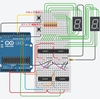 TinkercadによるArduinoシミュレーション35 ~ ストップウォッチ風表示