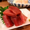 とんかつ小田保 場内店@豊洲市場（鮪のブツ＋目玉焼＋ごはんセット）