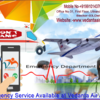 On-call Assistance available with Online/Offline Support by Vedanta Air Ambulance from Patna to Delhi