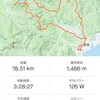 BIKE 78km 白鳥の突きをくらうの巻