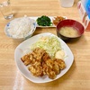 中区寿町の「大衆食堂 火成」でカラアゲ定食