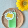 明るい気分になれる  黄緑色のギンガムチェック💚💛