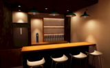 【VRChat】カウンター席が４席のみ、そんなBARはいかがですか？ "Bar with only 4 seats"
