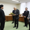 26日、原発訴訟原告団等が国のエネルギー基本計画について県に申し入れ