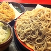 大もり蕎麦とごぼう天