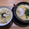 磐田市の力丸家の横浜家系ラーメン！ネギチャ丼とセット！タマネギが美味い！