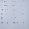 【子供の語彙の増やし方】昨日の語彙たち