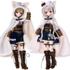 【Alvastaria】アルヴァスタリア『ティア／ティオ～白雪猫と冬の森のオオカミさん～』1/6 ドール【アゾン】より2024年10月発売予定♪