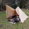茨城　埴輪キャンプ場③桜を見ながら春を喰らう。