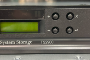 【IBM】テープ装置 TS2900を設定してみた