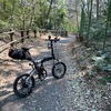 多摩湖・狭山湖周回、birdyでグラベルポタリング！
