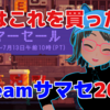 俺は『Steamサマーセール2023』でこれを買ったぜ！