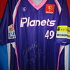 Cesar Vargas セサル・バルガス(オリックス・バファローズ) 2021 茨城アストロプラネッツ( Ibaraki Astro Planets ) game used jersey サイン入り実使用ユニフォーム