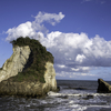 バイクを走らせたら面白いところに辿り着いた　～夫婦岩（雀島）～