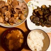豚肉とれんこんの炒め煮/ナスとピーマンのみそ炒め煮レシピ