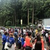 7月7日　親子ふれあいマス釣り大会-社会を明るくする運動-