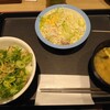 豚ロースネギ塩丼と自分流暑さ対策