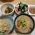 きなこ餅。イワシ味付け缶。とん汁(13日目)