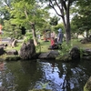 散髪行ったり、神社行ったり