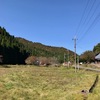 細い田舎道