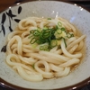 大島うどんのメニュー　理想的といってもよいうどん