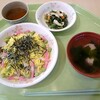 今日は開所記念日　ちらし寿司で祝う　ヒガンバナ