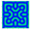 【数学】PythonでTuringパターンを作ろう　その３；２次元反応拡散系の解として，ADI法でTuringパターンを描く