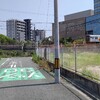 JR鹿児島本線・戸畑駅を発車したばかりの