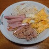 冷やし中華→しょうが焼き