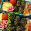 8月22日の弁当 ごまつくね弁当