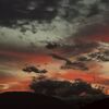 夕焼け雲の時間差