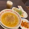 いつものバーミヤンで「ピリ辛ネギ塩ラーメンランチ」を頂きました！ #グルメ #食べ歩き #ラーメン #ファミレス #日替わりランチ #調布 