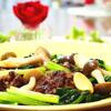 ☆牛肉の中華炒め＆かぼちゃのたたき風☆