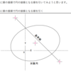 jw_cad 外部変形 － (349) jw.rb(線から円に線の垂線で円の接線となる線を引く) －