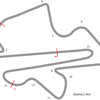 セパンサーキット　コース図　フリー素材　（マレーシア）