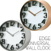 時計 壁掛け 掛け時計 壁掛け時計 EDGE UNIVERSAL WALL CLOCK 21cm ウォールクロック 掛時計 壁掛け 壁時計 クロック インテリア おしゃれ デザイン スパイス TELR1060 3,132円送料無料