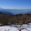 展望の雪山ハイク