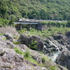 【七宗町】飛水峡ロックガーデン。ダイナミックな岩を間近で。